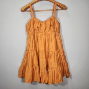 NWT Express Mustard Color Mini Dress